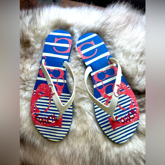 Coach Shoes - Coach flip flops